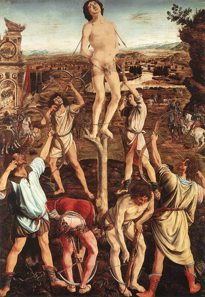 martyrdom of saint sebastian